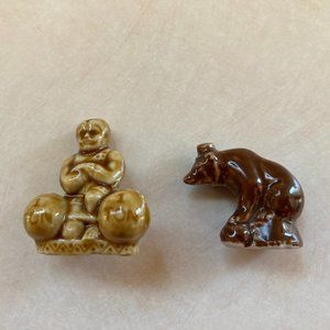 Wade Whimsies - Circus Series  - Strongman and Bear